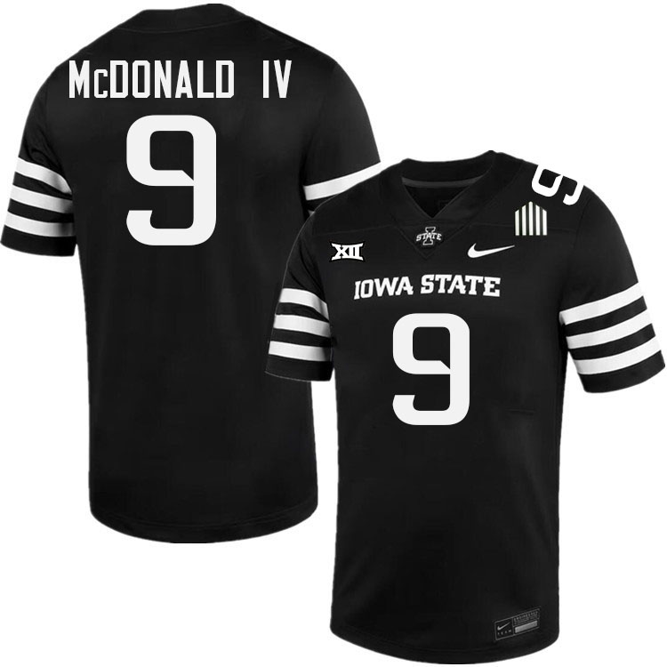 Will McDonald IV Jersey,Iowa State Cyclones #9 Will McDonald IV College Jersey Youth-Black